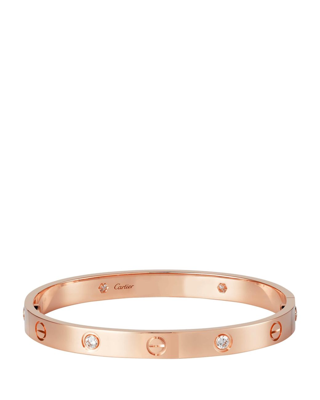 Cartier Natural Love Classic 4-Diamond Bracelet