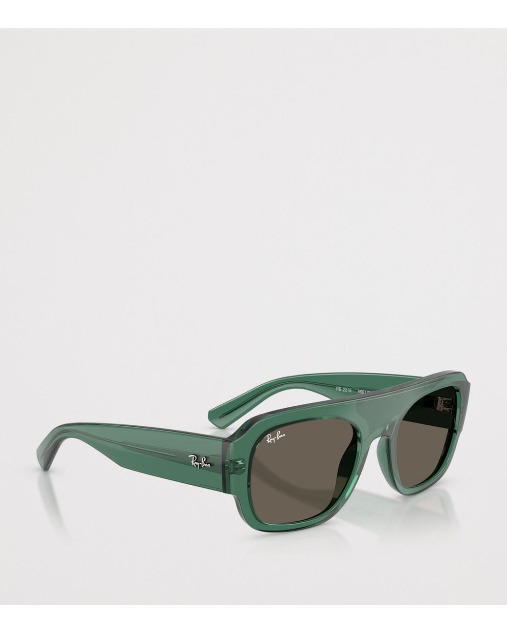 Ray-Ban Green Rb2218 Irregular Sunglasses