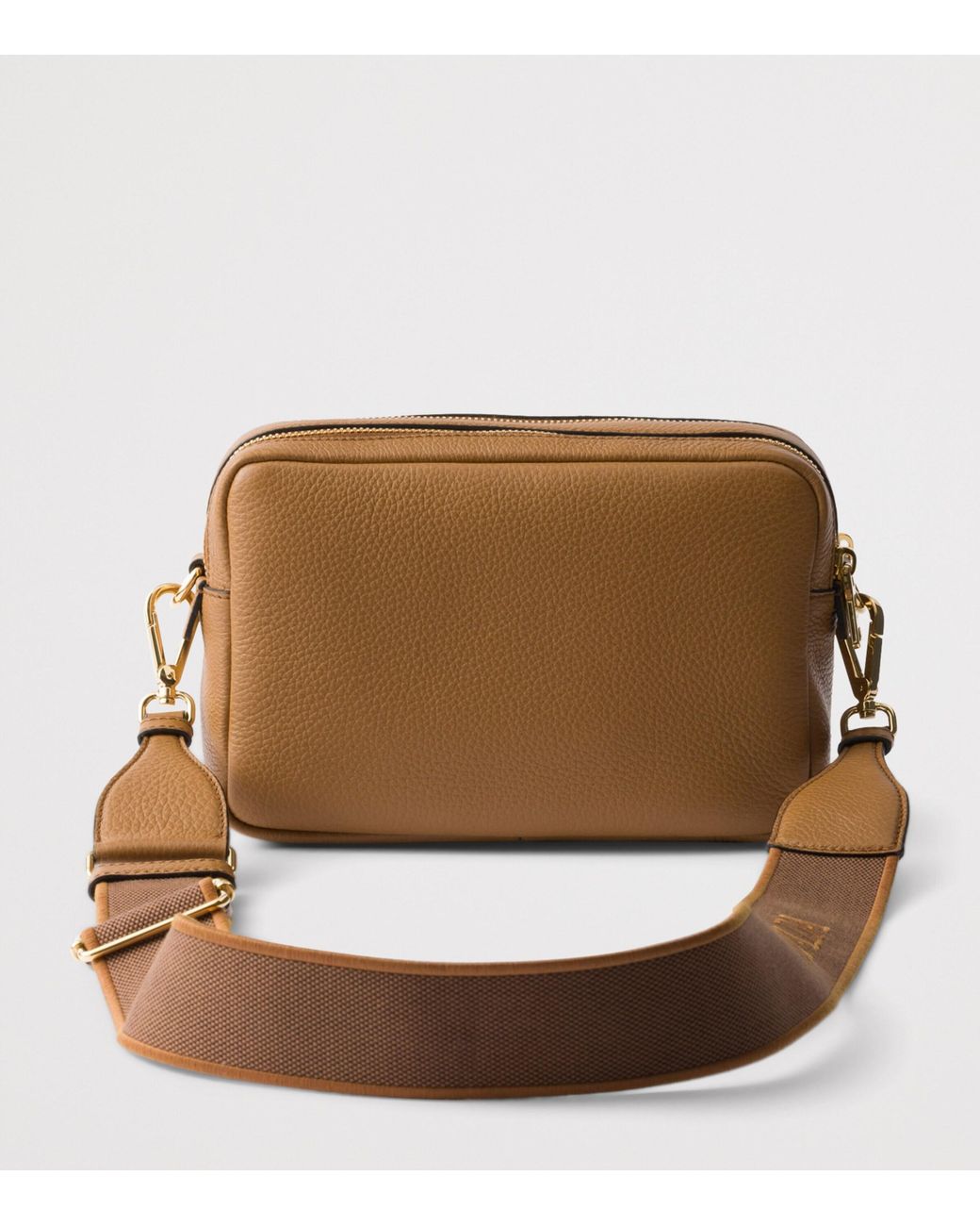 Prada Brown Small Leather Cross-Body Bag