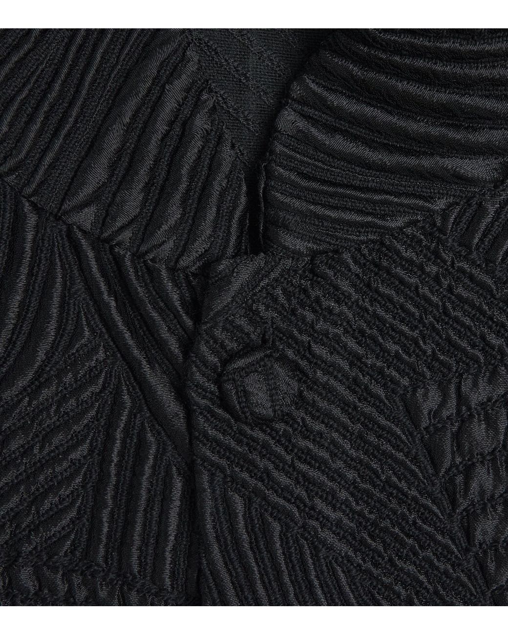 Eskandar Black Wool-Silk-Blend Jacket