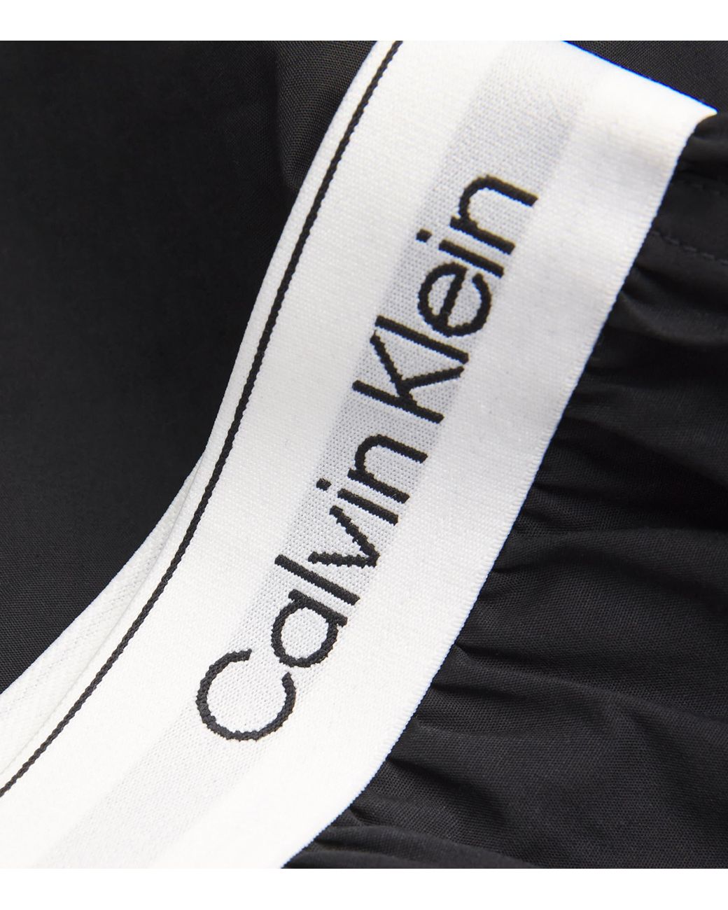 Calvin Klein Black Cotton Stretch Slim Icon Boxers for men