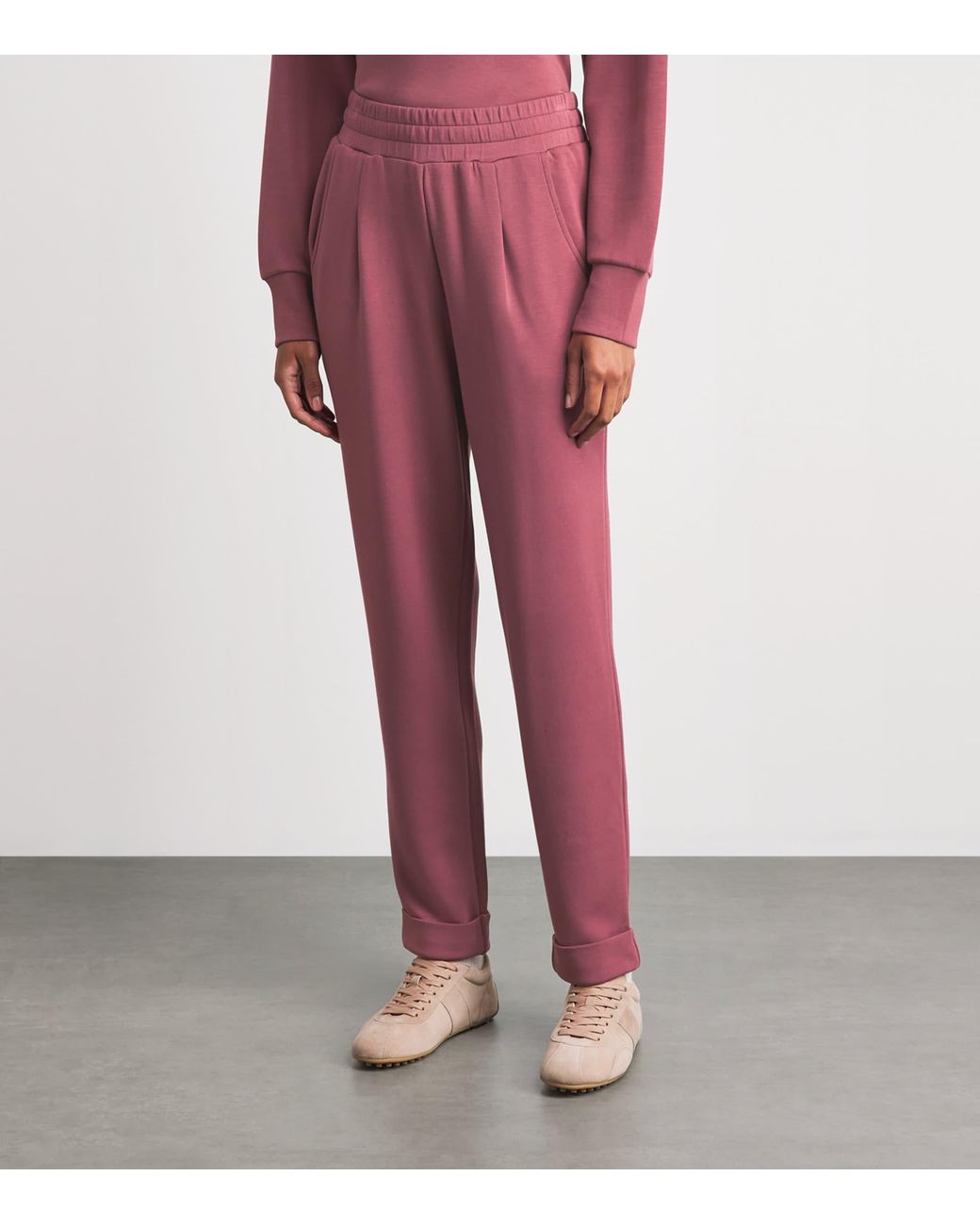 Varley Red The Slim Cuff Sweatpants