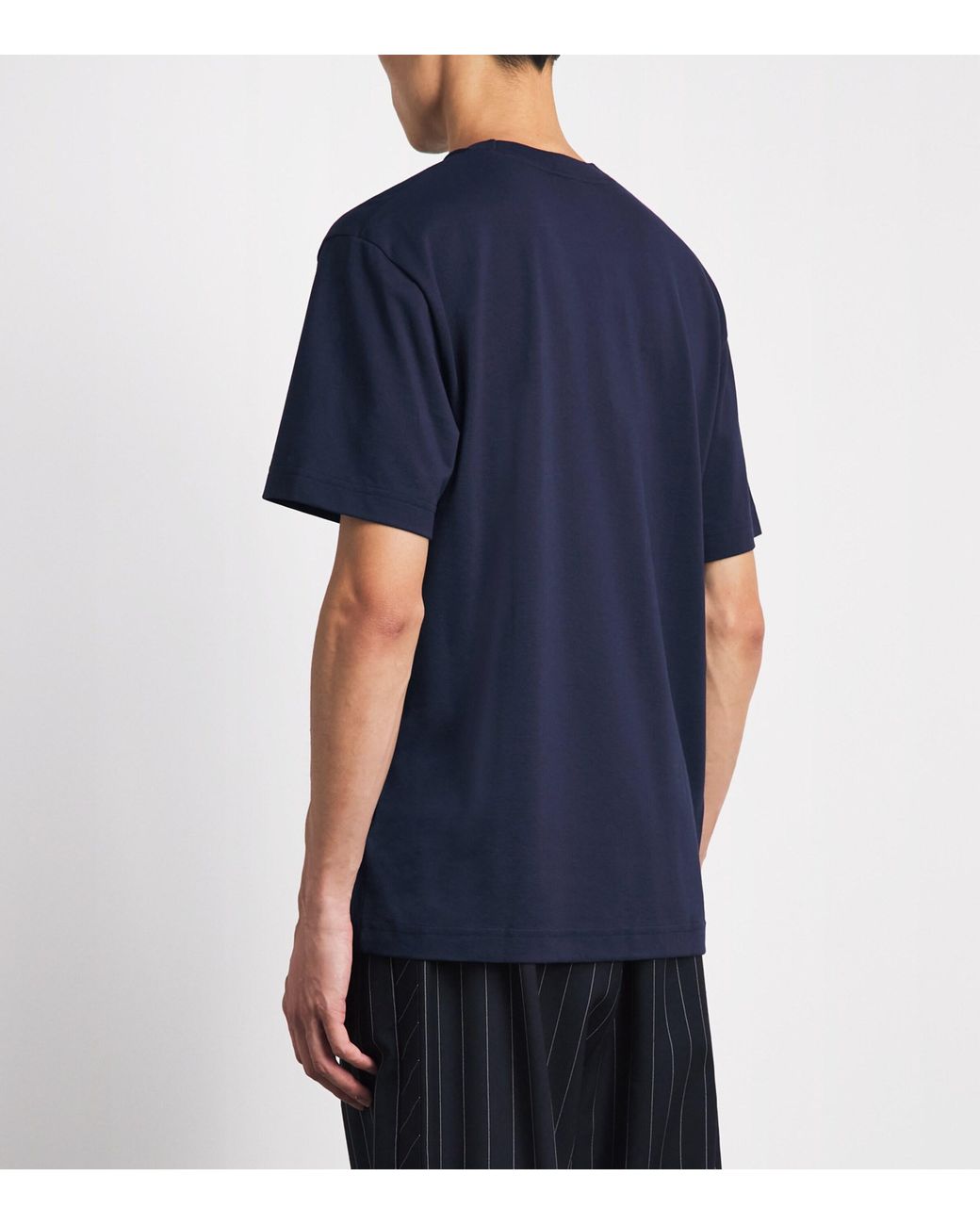 Lacoste Blue Pima Cotton Piqué T-Shirt for men