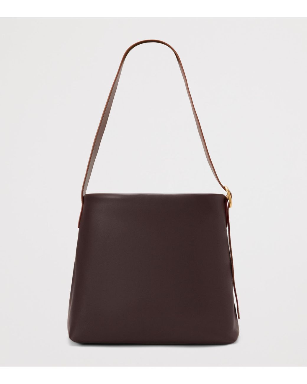 Loewe Brown Leather Draped Tote Bag for men