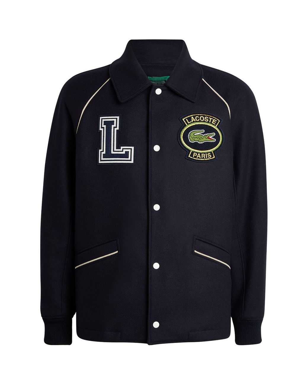 70s〜 french lacoste navy wool award jkt lacoste-navy-French-Heritage-