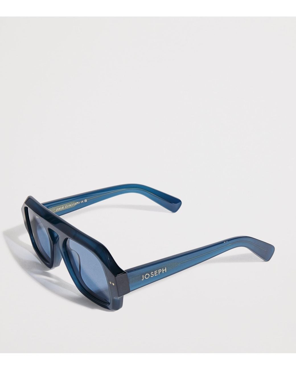 Joseph Blue Aviator Talba Sunglasses