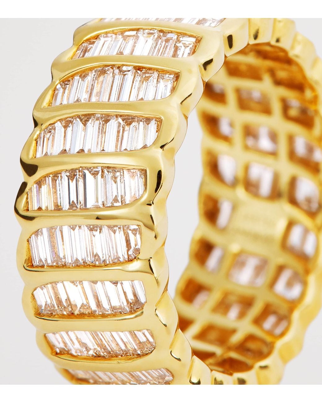 Anita Ko Metallic And Diamond Zoe Ring