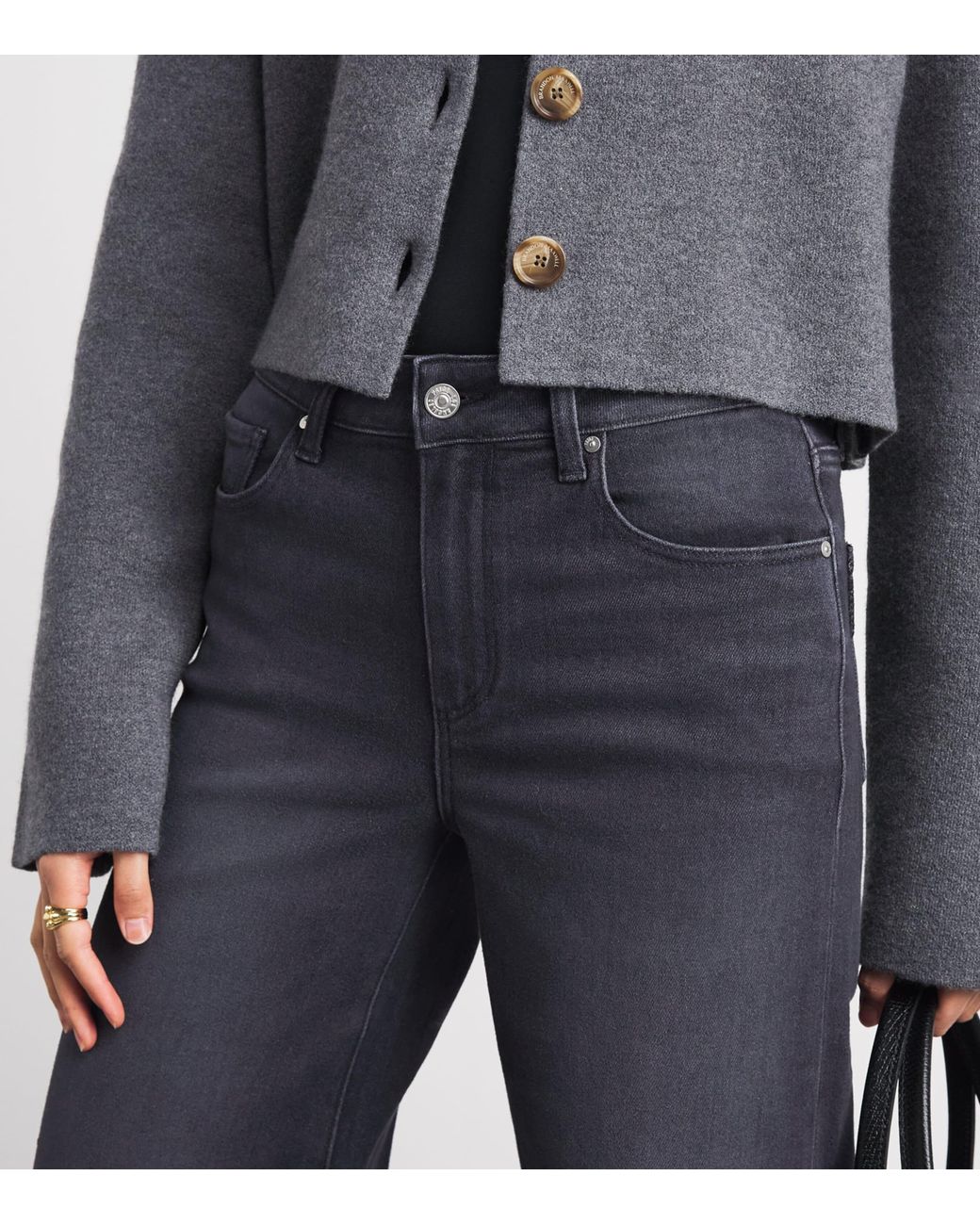 PAIGE Blue Tatum Wide-Leg Jeans