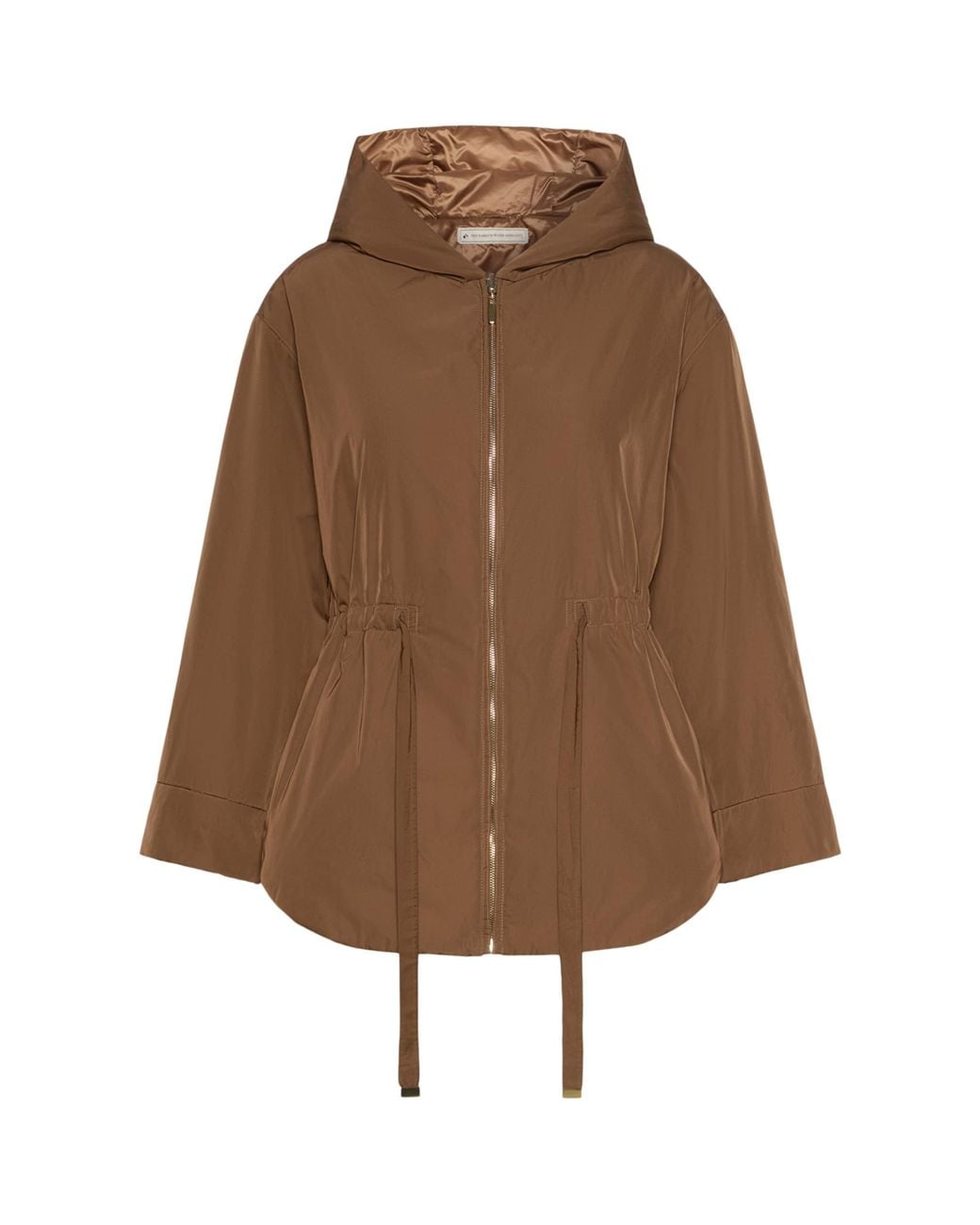 Max Mara Brown Water-Repellent Reversible Parka