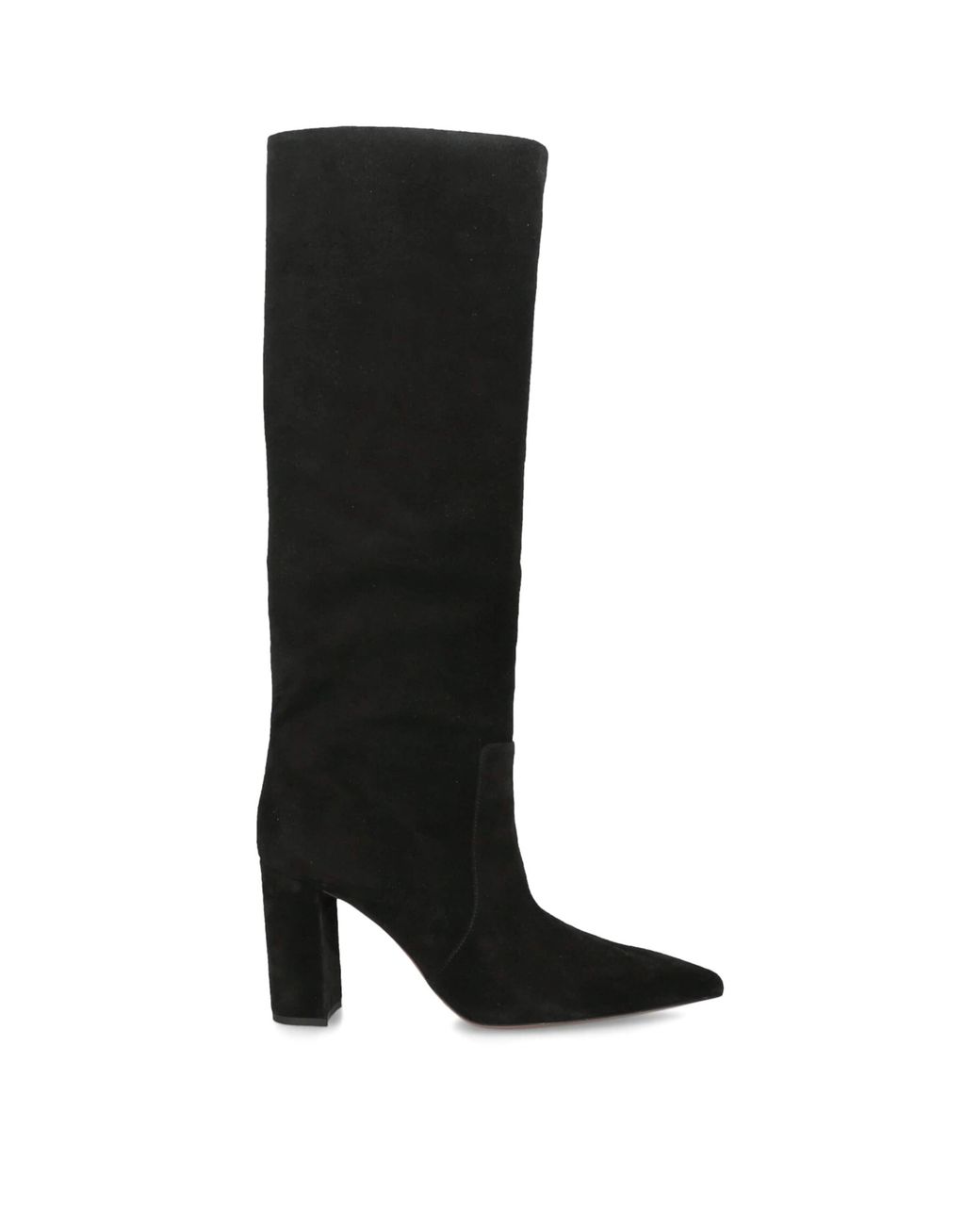Paris Texas Black Suede Anja Knee-High Boots 85