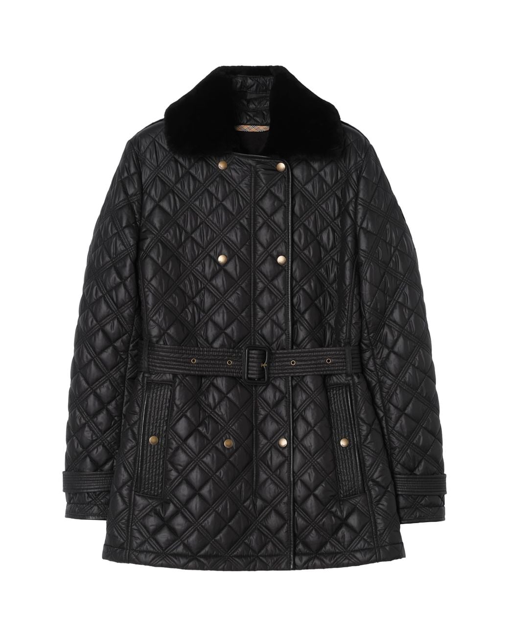 Burberry Black Quilted Puffer Jacket