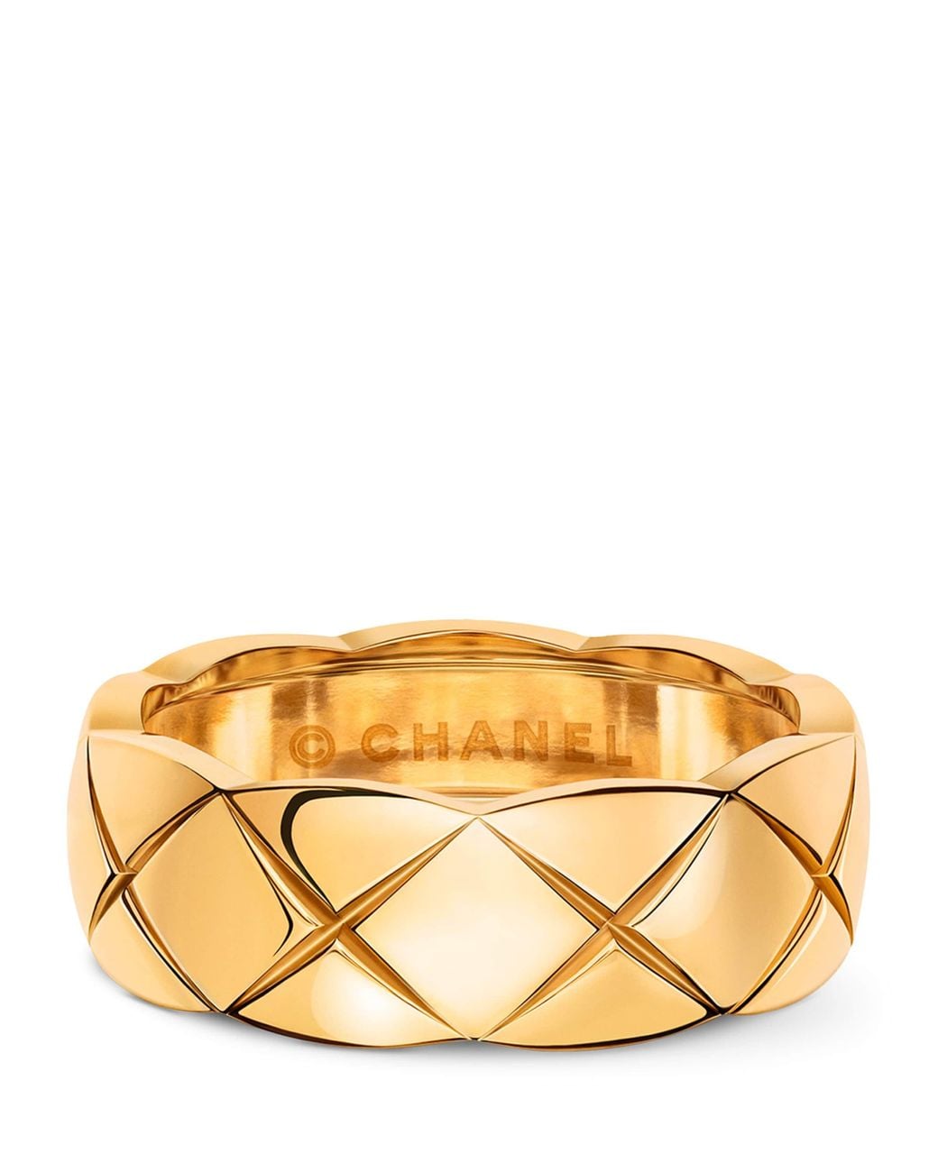 CHANEL Small Coco Crush Ring in Metallic | Lyst Canada
