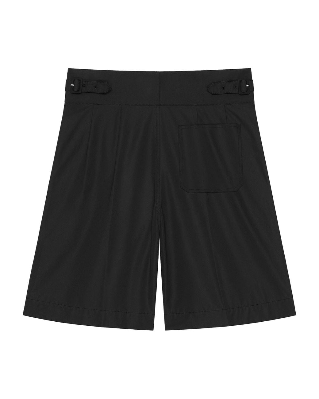 Givenchy Black Cotton Poplin Bermuda Shorts for men