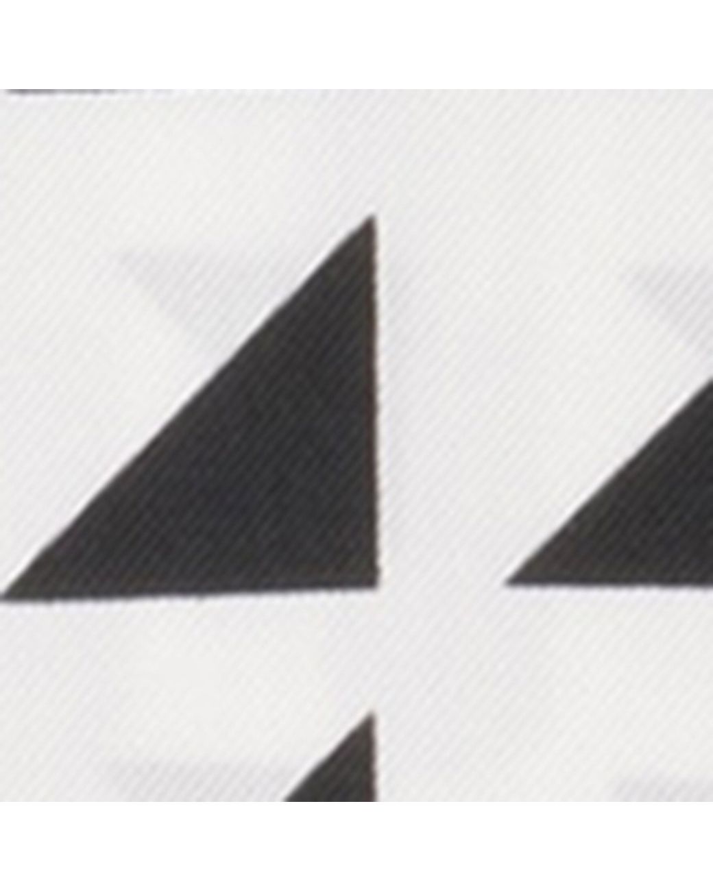 Prada Black Silk Lipstick Triangle Scarf