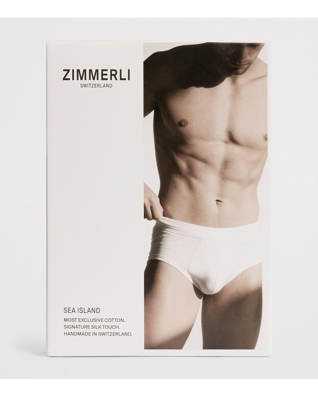 Zimmerli of Switzerland Blue Sea Island Cotton Briefs for men