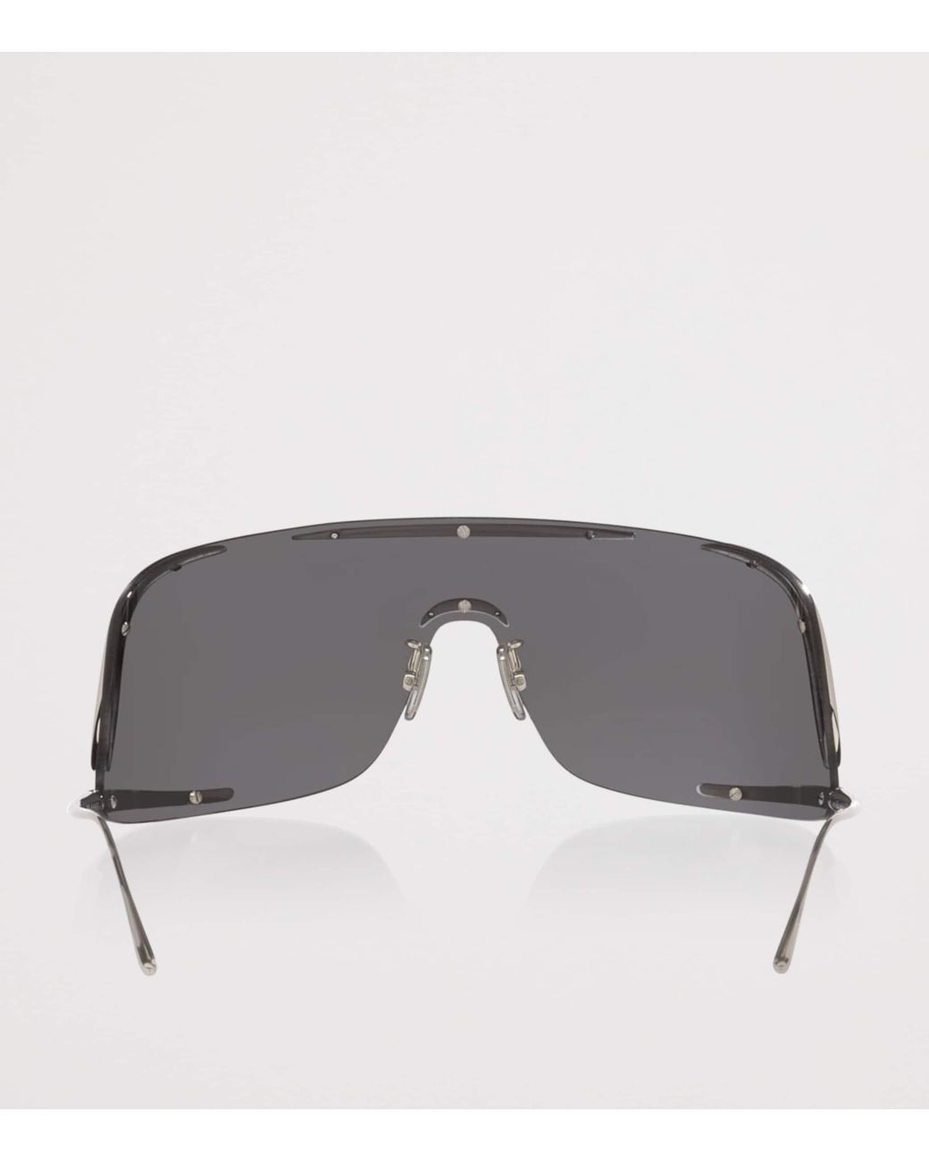 Loewe Gray Shield Mask Sunglasses