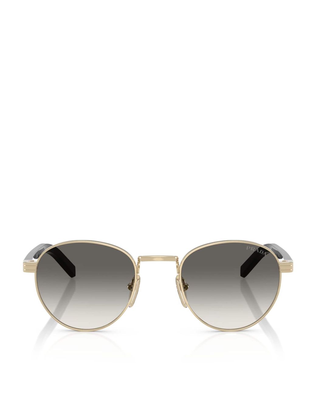 Prada Gray Steel Phantos Sunglasses