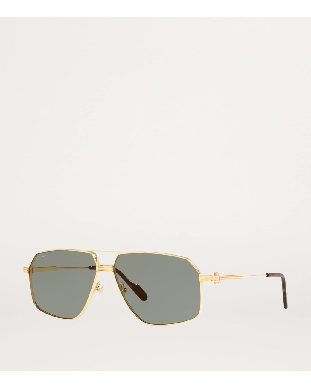 Cartier Gray Première De Pilot Sunglasses for men
