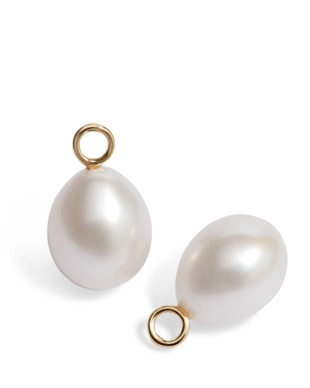 Annoushka White And Baroque Pearl Earring Drops