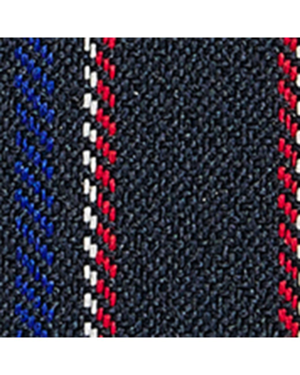 Vivienne Westwood Blue Stripe Zip Card Holder for men