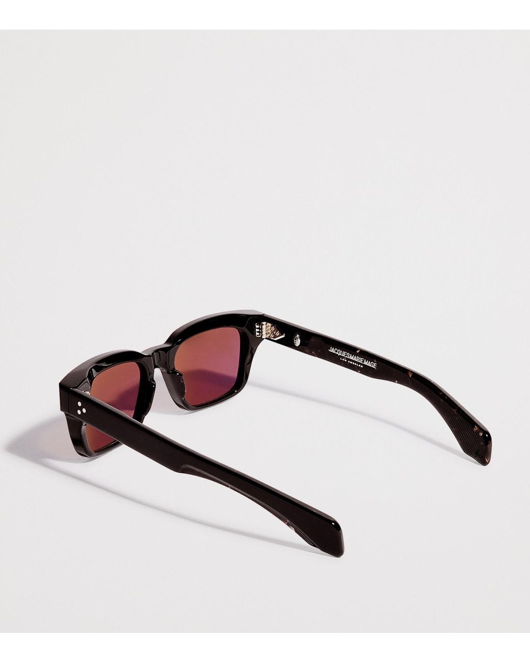 Jacques Marie Mage Brown Acetate Molino Sunglasses for men