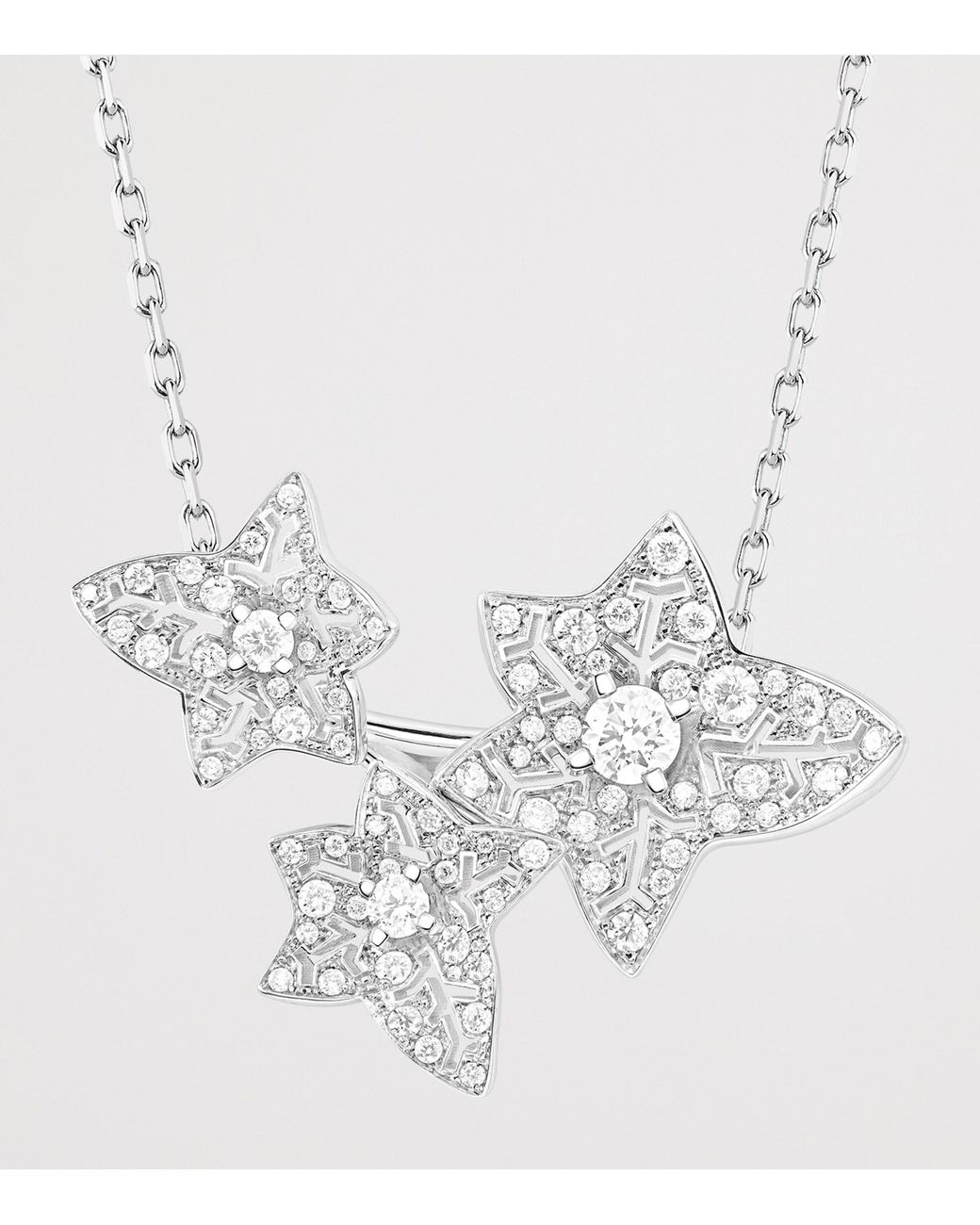 Boucheron White And Diamond Lierre De Paris Necklace