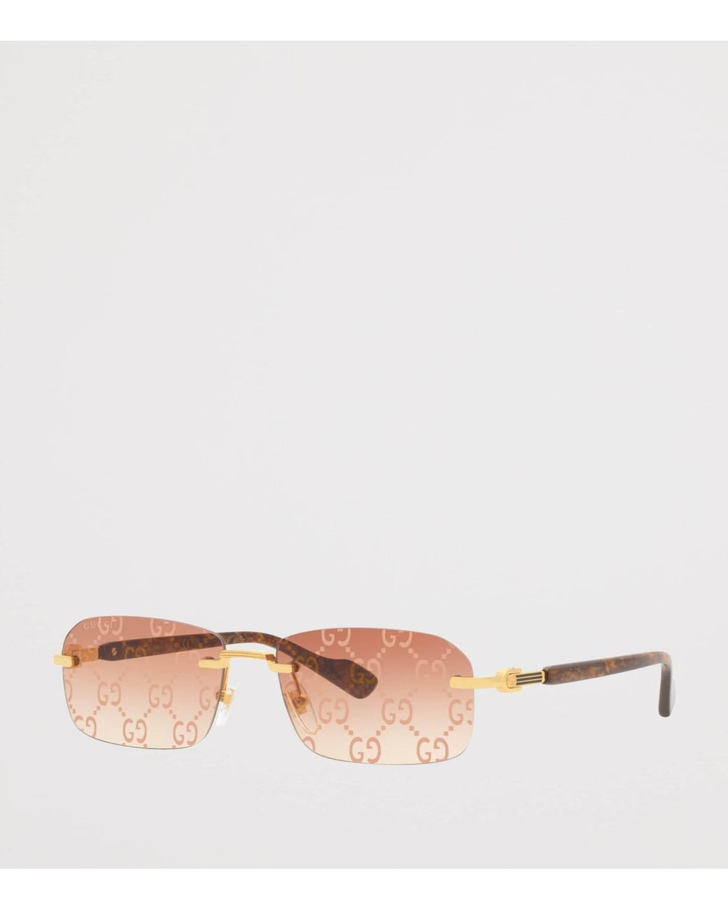 Gucci Pink Metal Gg1221S Sunglasses for men