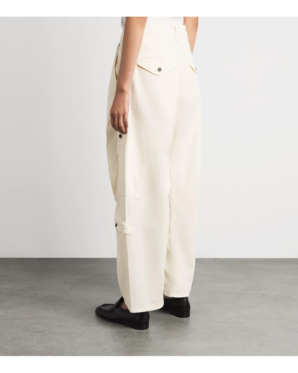 Citizens of Humanity White Organic Cotton Flight Trousers for men