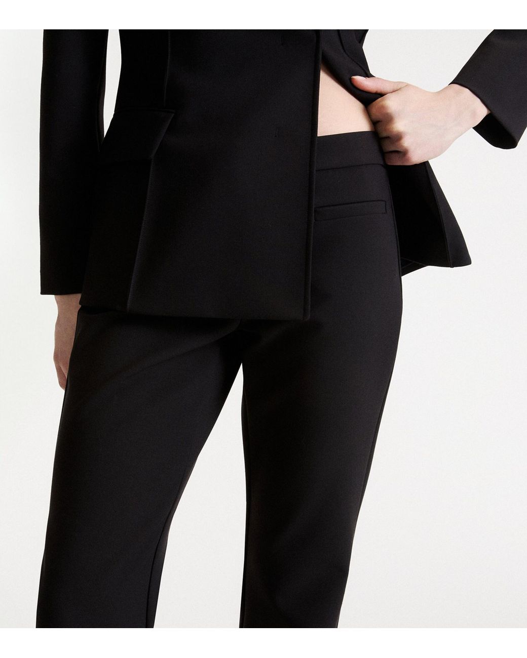 Marella Black Flared Trousers