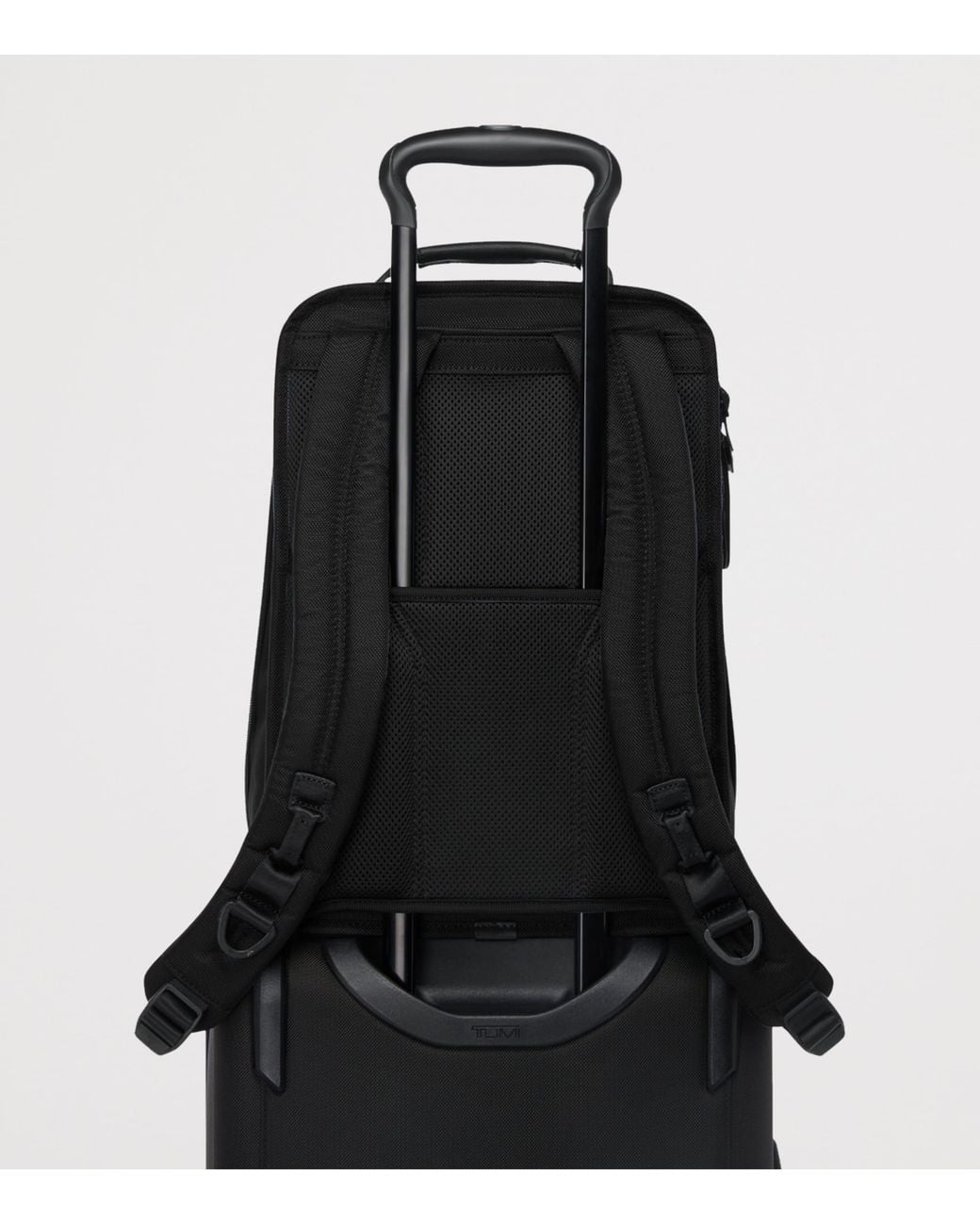 Tumi Black Alpha 4 Medium 15” Expandable Backpack