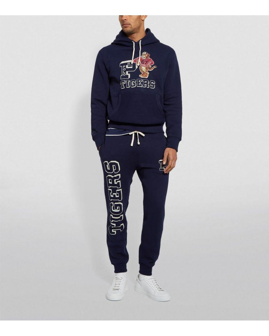 Ralph Lauren Polo Tigers Hoodie in Blue for Men Lyst