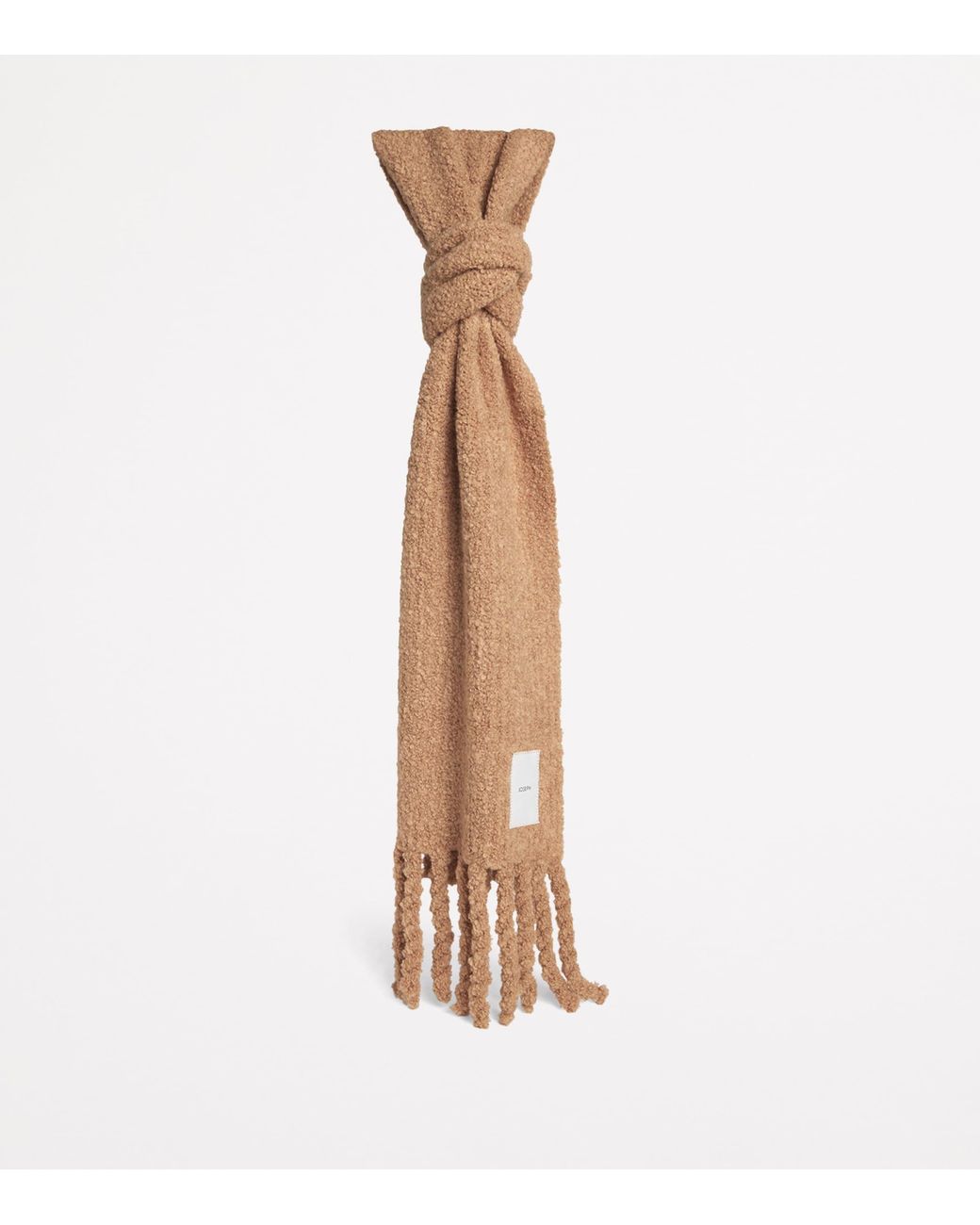 Joseph Natural Bouclé Knit Scarf
