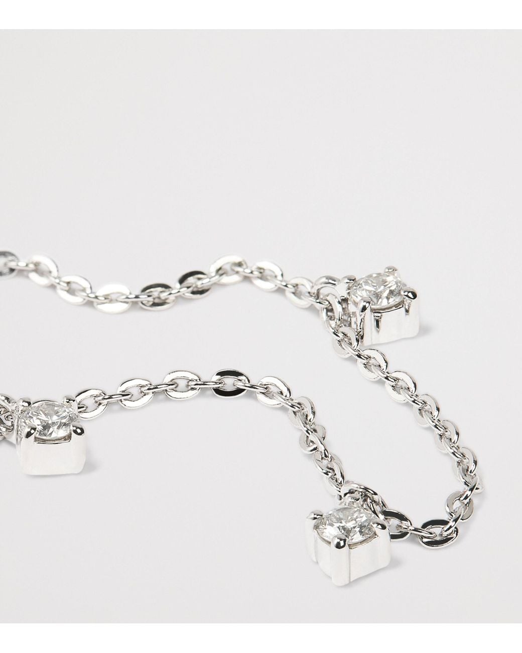 Harrods Metallic And Diamond Bracelet