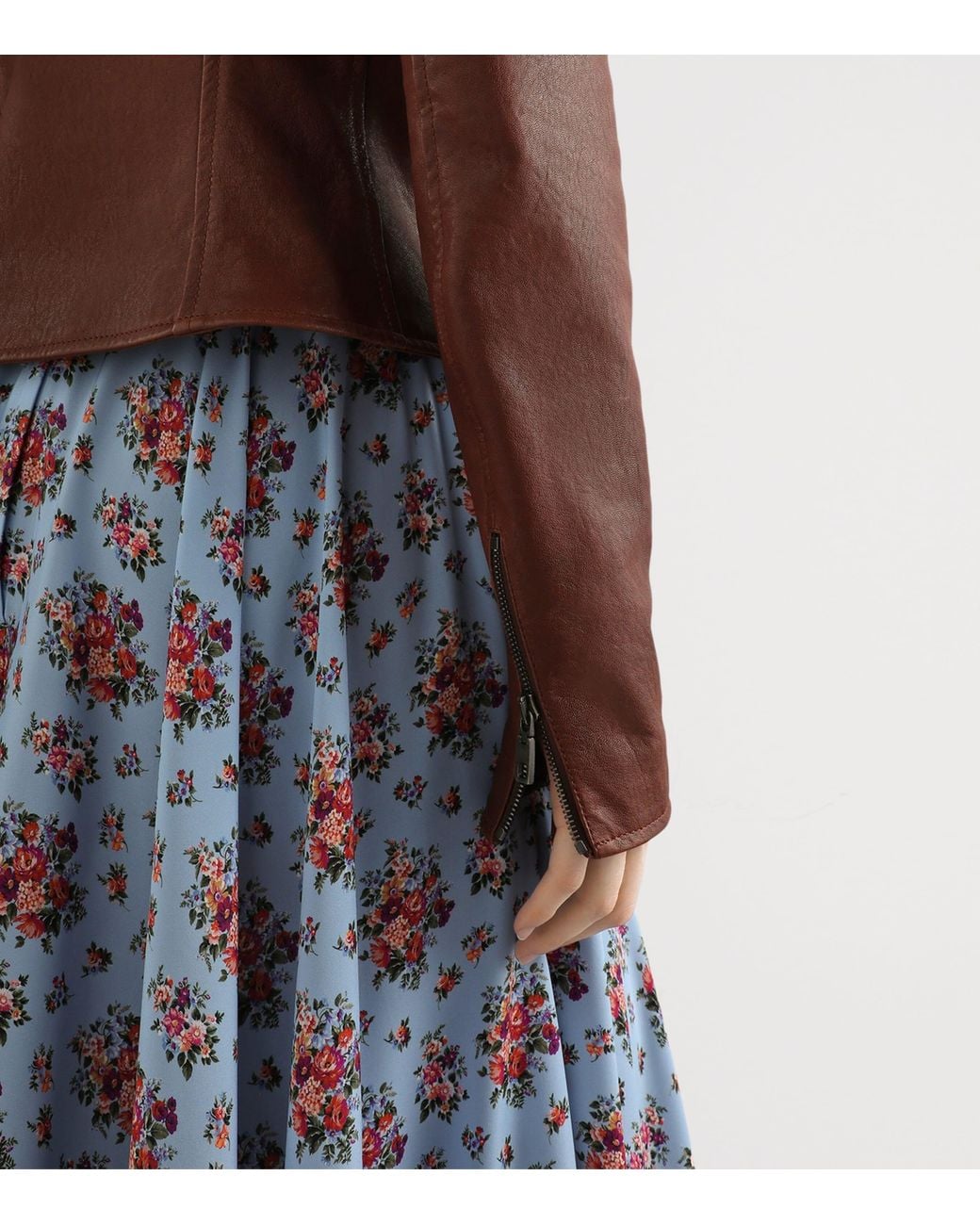 Dolce & Gabbana Brown Leather Jacket