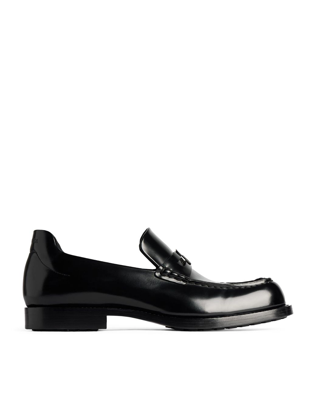 Balenciaga Black Patent Leather Comfy Loafers