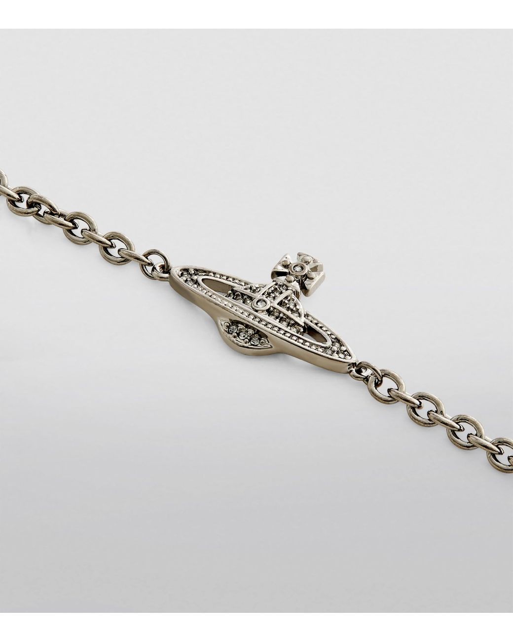 Vivienne Westwood Mini Bas Relief Orb Bracelet in Metallic for Men