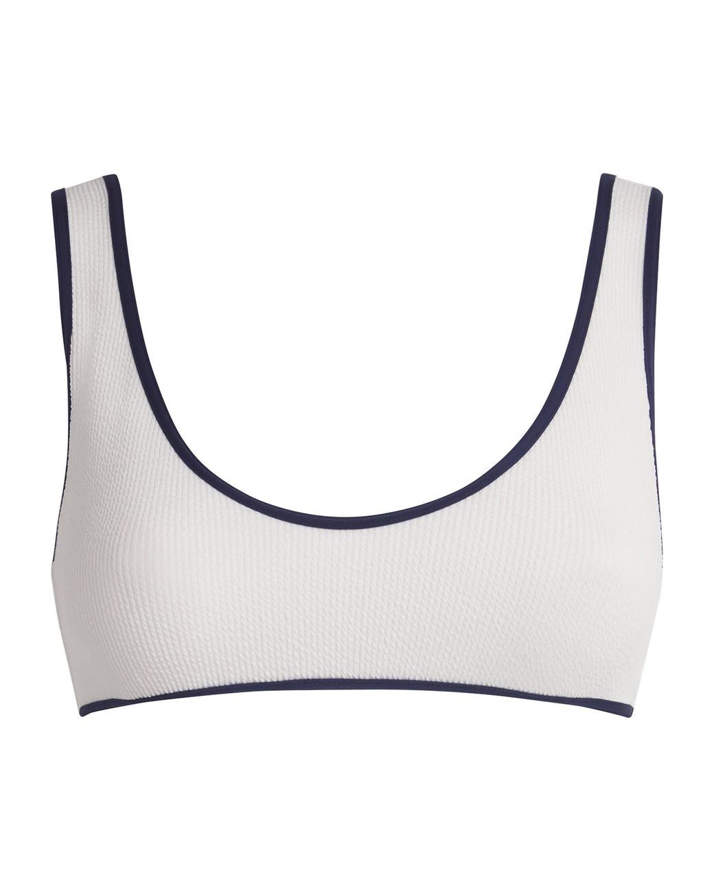 Melissa Odabash White Vigo Bikini Top
