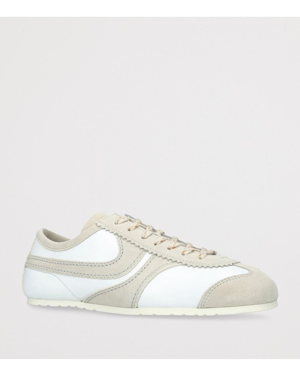 Dries Van Noten White Leather Dustin Sneakers