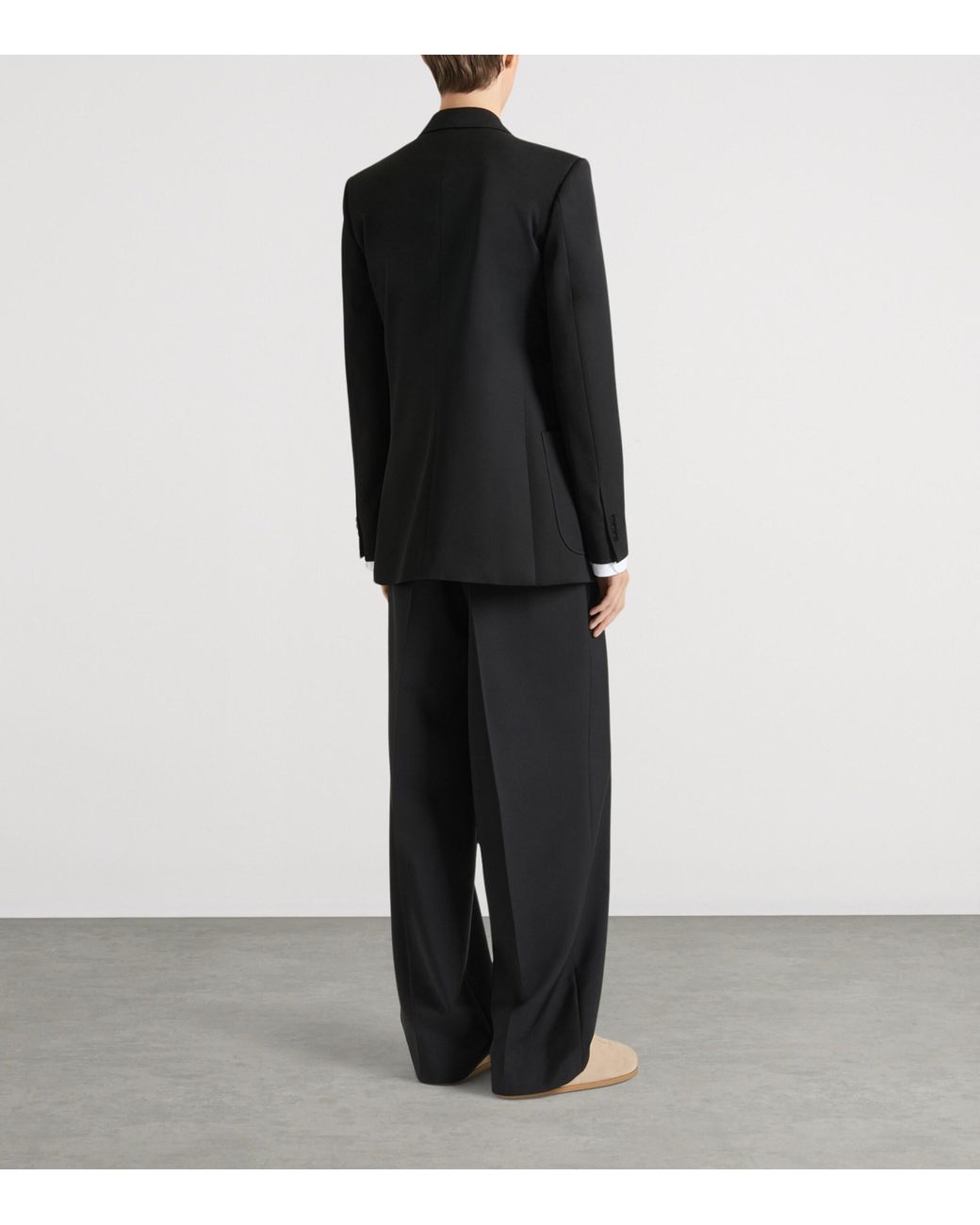 Givenchy Black Wool Double-Breasted Blazer