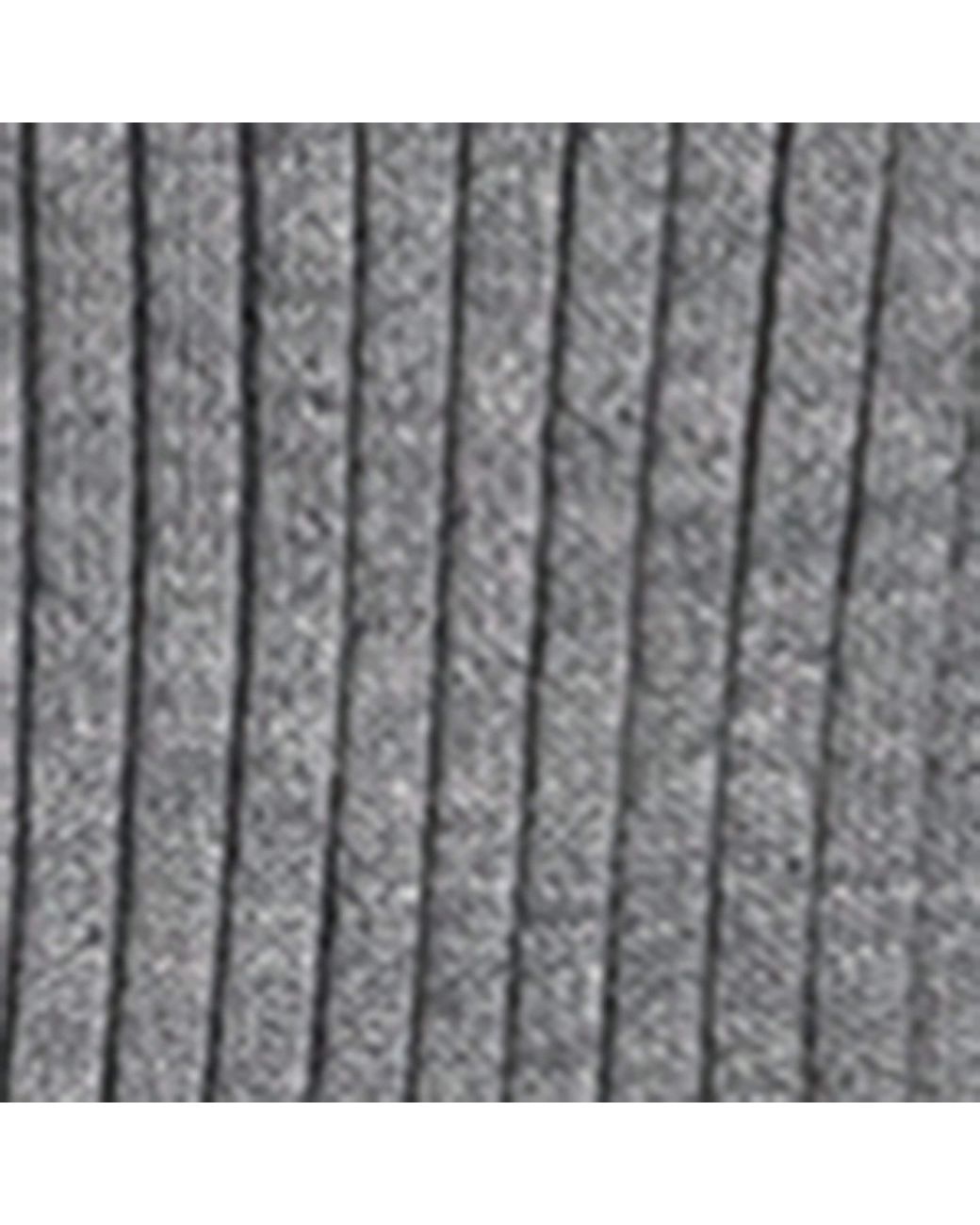 Pantherella Gray Ribbed Danvers Socks for men
