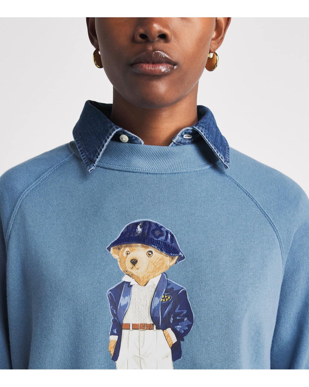Polo Ralph Lauren Blue Polo Bear Sweatshirt