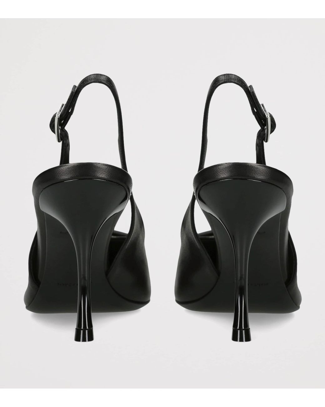 Roger Vivier Black Leather Viv'