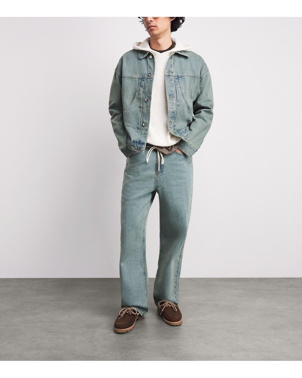 About Blank Blue Denim Jacket for men