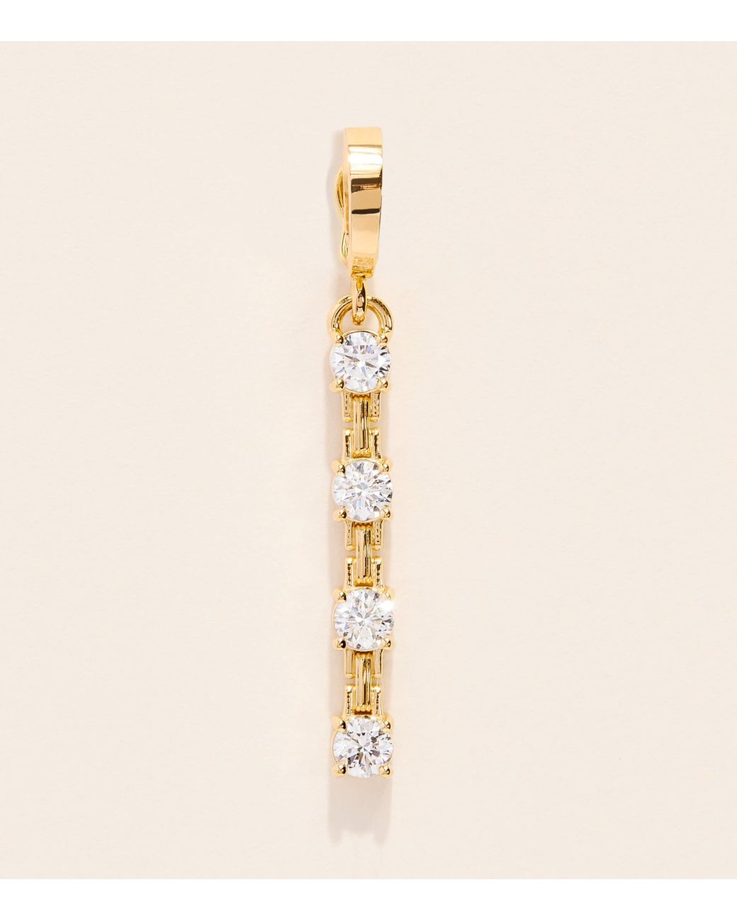 Azlee Natural Large And Diamond Pirouette Charm