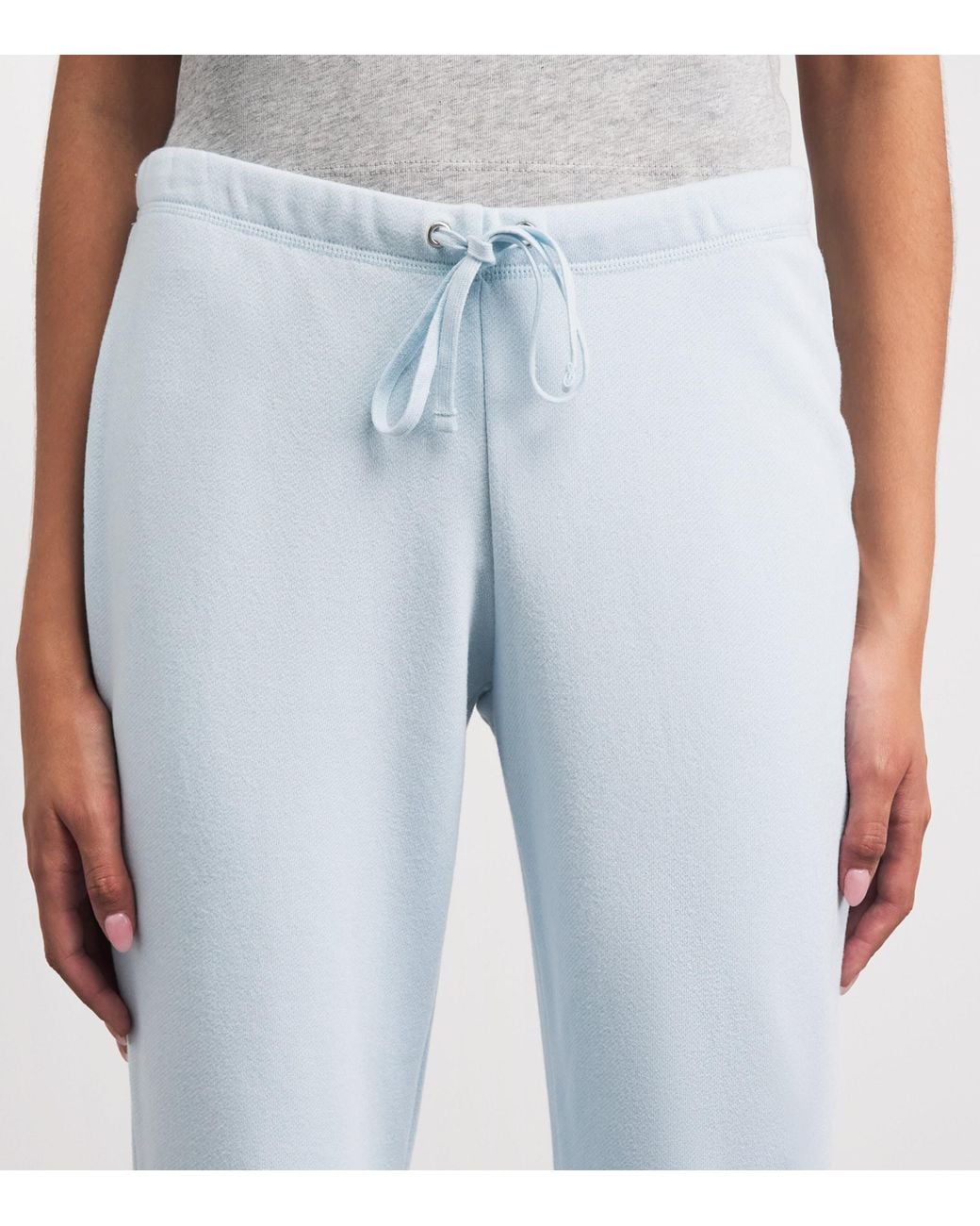 Skims Blue Drapey French Terry Sweatpants