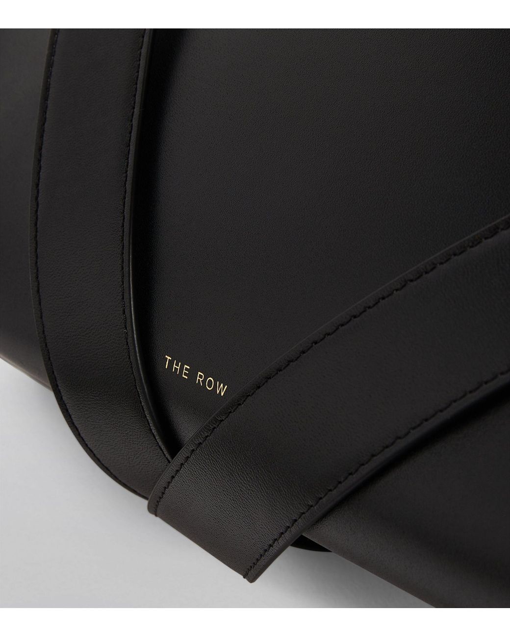 ショルダーバッグ・ポシェット The Row Isla Bag in Leather Black Isa Bag Black in Leather – The Row