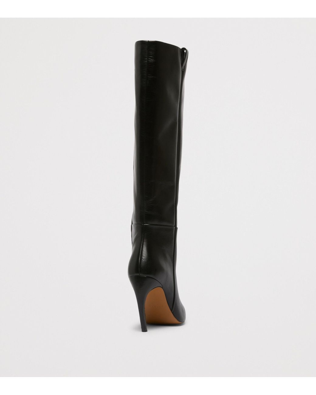 Marella Black X Cora Corré Leather Knee-High Boots