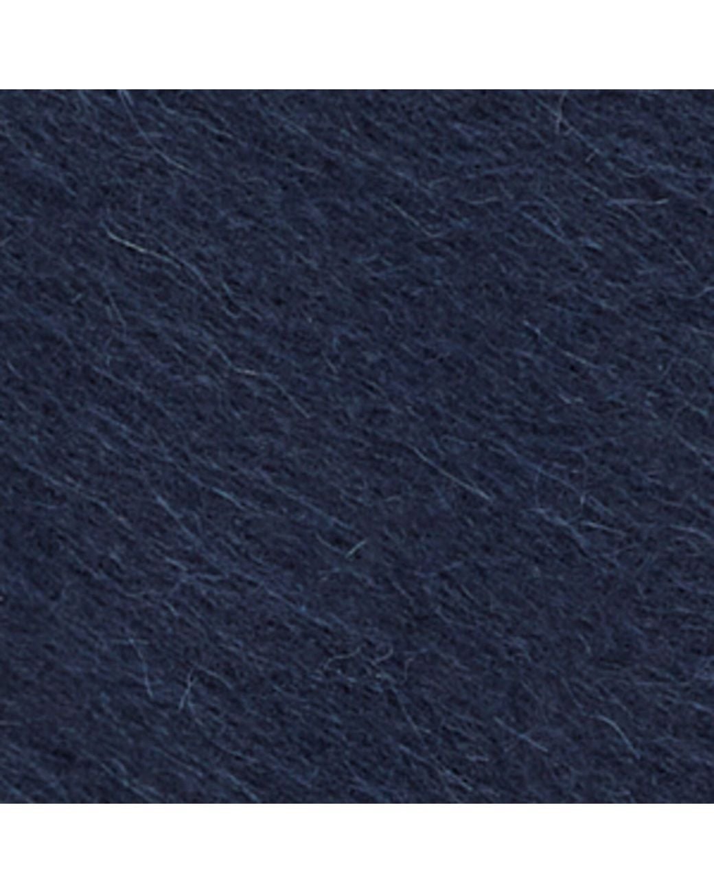 Loewe Blue Alpaca-Wool Embroidered Scarf