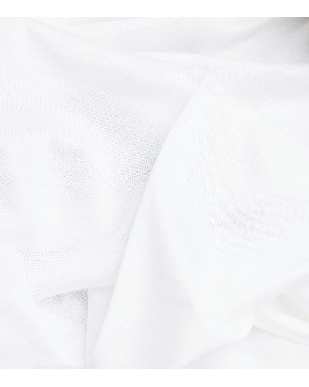 Zimmerli of Switzerland White Cotton V-Neck T-Shirt for men
