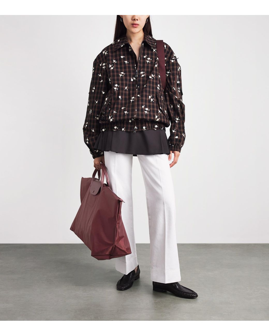 Longchamp Purple Xl Le Pliage One Travel Bag for men